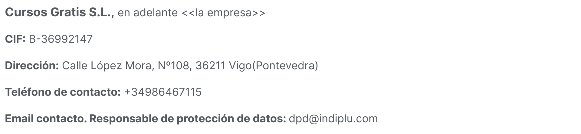 cursos gratis desempleados melilla política de privacidad